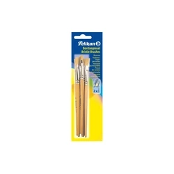 Pelikan 613F Σετ Πινέλα Ζωγραφικής Πλακέ No 12 - 10 τεμ.
