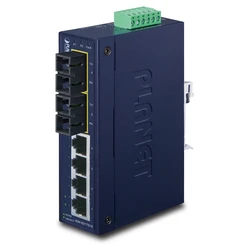 PLANET ISW-621TS15 Βιομηχανικός Διακόπτης Ethernet 4+2 100FX (Single-mode, SC, 15 km)