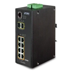 Planet Managed L2 PoE Switch με 8 Θύρες Gigabit Ethernet και 2 SFP Θύρες IGS-10020PT