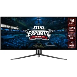 MSI MAG401QR 40'' UltraWide Gaming Οθόνη IPS 3440x1440 21:9 155Hz 1ms Curved