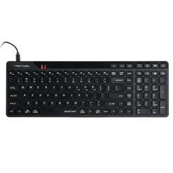 A4Tech Fstyler FBK27CAS Μαύρο Ασύρματο Πληκτρολόγιο 2.4GHz+Bluetooth (Silent)