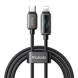 Καλώδιο USB Mcdodo CA-2630 USB-C to Lightning 36W, LED display, 1.2m