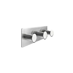 tesa Powerbutton Classic Hakenleiste από ανοξείδωτο ατσάλι, 3 γάντζοι (MPN 59334-00000-01)