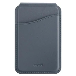 UNIQ Coehl Esme MagSafe magnetic wallet with mirror and stand sapphire blue