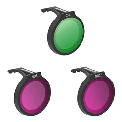 Φίλτρα Φακών για Drone Sunnylife set of three for DJI Neo CPL+ND8+ND16