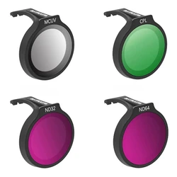Φίλτρα Φακών για Drone Sunnylife set of four for DJI Neo MCUV+CPL+ND32+ND64