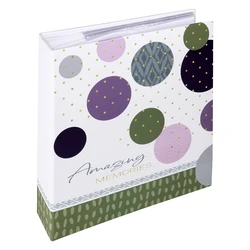 Walther Amazing Memories Photo Album for 200 Photos 13x18 cm Green ME-487-A