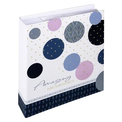 Walther Amazing Memories Photo Album for 200 Photos 13x18 cm Blue ME-487-L