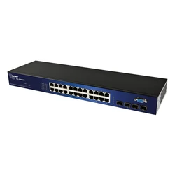 Network Switch 24+4P Allnet ALL-SG8428M M