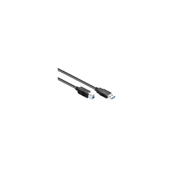Good Connections USB3.0 Καλώδιο A-B μαύρο 3m