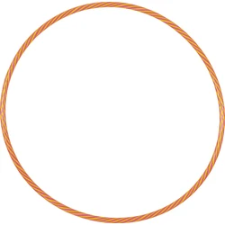 Two-Color Hula Hoop 70 cm Ø18 mm 260 g - AMILA