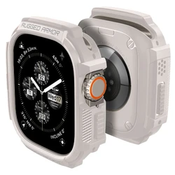 Case Spigen Rugged Armor Apple Watch Ultra 1 / 2 / 3 49mm Dune Beige