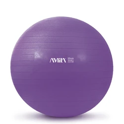 Μπάλα Γυμναστικής AMILA 55cm - Μωβ