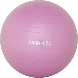 Μπάλα Γυμναστικής Amila Gymball 65cm Ροζ Bulk