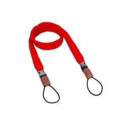 C-ROPE λουρί κάμερας Traveler από Paracord 125cm Φωτεινό Κόκκινο