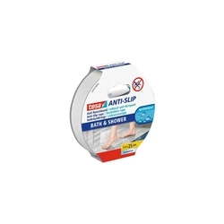 tesa Anti-Rutschband Bad & Dusche 5m x 25mm (tesa αντιολισθητική ταινία μπάνιο & ντους 5m x 25mm)