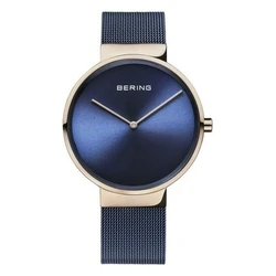 Bering Time Γυναικείο Ρολόι 31mm Μπαταρίας με Μπλε Μεταλλικό Μπρασελέ 14531-367
