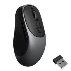 Keychron BM24-C61 Metal Gray Wireless Mouse (PAW3212)