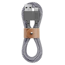 Native Union Belt Cable USB-A to USB-C 1.2m Zebra (BELT-AC-ZEB-NP)