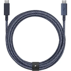 Native Union Belt Cable USB-C to USB-C Pro 2.4m Indigo