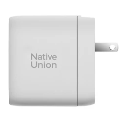 Native Union Φορτιστής Τοίχου 67W GaN 3-Θύρες (2x USB-C, 1x USB-A) - Λευκό