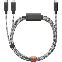 Native Union Belt Cable 140W USB-C to USB-C 2m Zebra