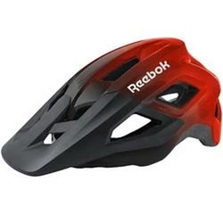 Reebok Ποδηλατικό Κράνος για Ενήλικες Μαύρο Κόκκινο Κάλυμμα Ρυθμιζόμενο