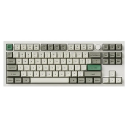 Keychron Q3M-P4 80% TKL Μηχανικό Πληκτρολόγιο Gateron Jupiter Banana Shell White