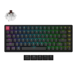 Keychron K2 V3 QMK Ασύρματο Μηχανικό Πληκτρολόγιο - Keychron Super Brown (75%, 84 πλήκτρα)