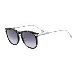 Belstaff Unisex Γυαλιά Ηλίου με Καφέ Ταρταρούγα Σκελετό και Γκρι Ντεγκραντέ Φακό CARTER-S036