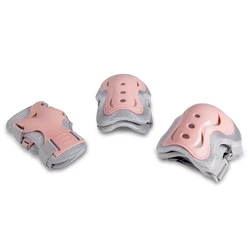 Σετ Προστατευτικά Roller Amila Γκρι/Ροζ Large