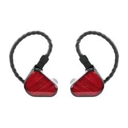 Ακουστικά Ψείρες Truthear Zero ενσύρματα in-ear (κόκκινα)