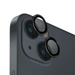 UNIQ Optix Aluminium Camera Lens Protector Apple iPhone 14 / 14 Plus midnight black