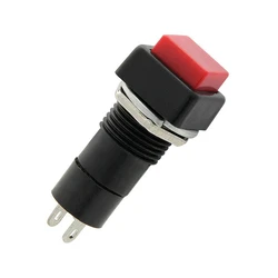 Push ON Button Red (DM-5017)