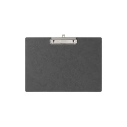 PAGNA Clipboard A4 (landscape), hardboard (Hartpappe), black