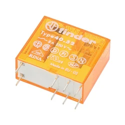 Ρελέ FINDER F40.52.8.230 8A 230V AC, 2 μεταγωγικές επαφές
