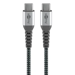 Goobay καλώδιο USB-C 49301, 60W, 480Mbps, 0.50m, μαύρο