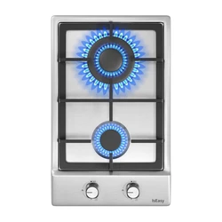 Εστία Υγραερίου IsEasy διπλής ζώνης MGBS-312A (ανοξείδωτο ατσάλι)