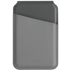 UNIQ Lyden DS RFID magnetic wallet with stand function charcoal grey-black