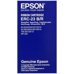Μελανοταινία Epson M-250/250A/255 Κόκκινο Μαύρο/Κόκκινο