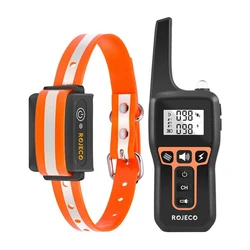 Κολάρο Εκπαίδευσης Σκύλου ROJECO PD529 1000m (Πορτοκαλί)