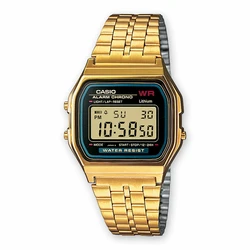 Ρολόι Unisex Casio A159WGEA-1EF Χρυσό