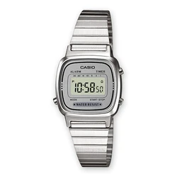 Ανδρικό Ρολόι Casio LA670WEA-7EF Γκρι Ασημί (? 25 mm)