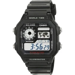 Ρολόι Ανδρικό Casio AE-1200WH-1AVEF Μαύρο