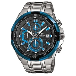 Ρολόι Ανδρικό Casio EFR-539D-1A2VUEF Μαύρο Ασημί