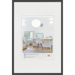 Walther Plastic Photo Frame 20 x 30 cm Black (Visible 13 x 18 cm)