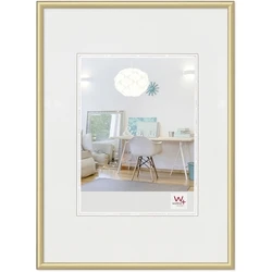 Walther Plastic Photo Frame with Gold Border 13 x 18 cm KV318G