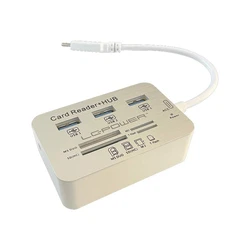 USB Hub LC Power LC-HUB-C-CR - Hub - 3 connections