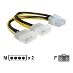 Καλώδιο DeLock power supply - 4-Pin internal (12 V) to 8-pin PCIe Power - 30 cm