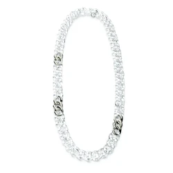 Γυναικείο Κολιέ Folli Follie 4N1F093C (40cm) από Ατσάλι White